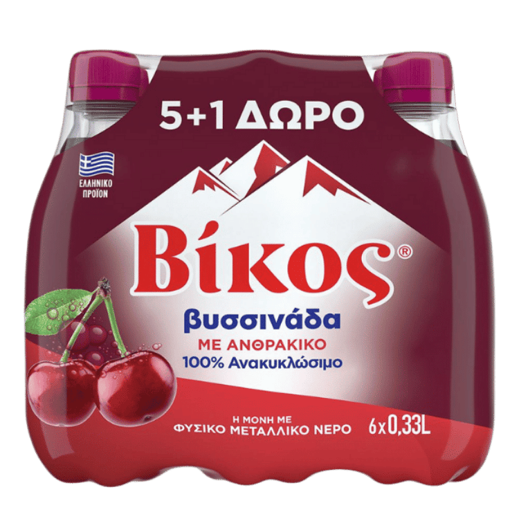 Vikos Sauerkirsche 5+1 GRATIS (330ml/Stück) von Vikos bei Araxxon - Hochwertiges griechisches Produkt. Vikos Sauerkirsche 5+1 GRATIS (330ml/Stück) από Vikos στο Araxxon - Αυθεντικό ελληνικό προϊόν.